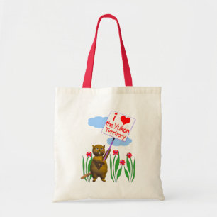 Canadian Beaver Loves the Yukon Tote Bag