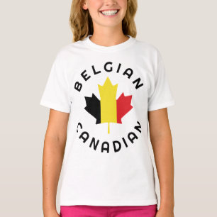 Canadian Belgian  Roots  T-Shirt