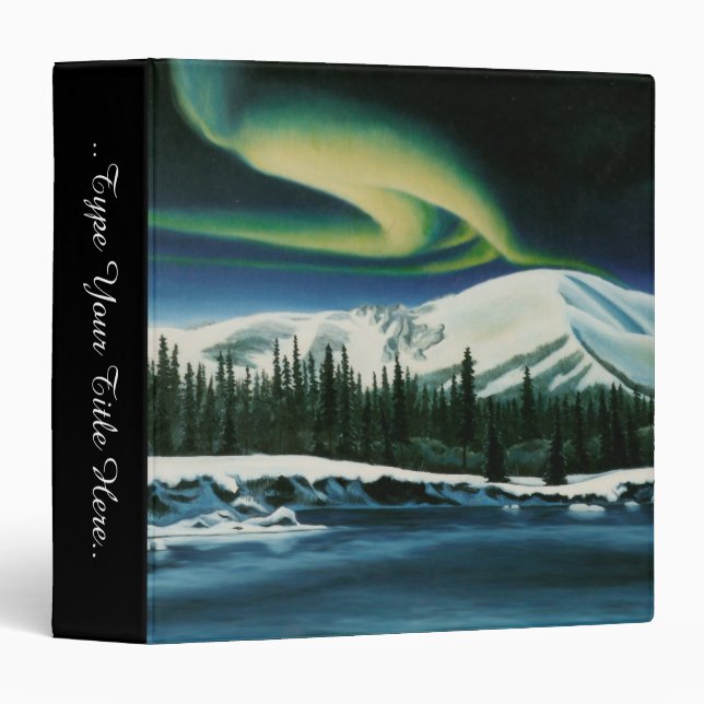 Canadian Binder Custom Canada Souvenir Photo Album (Front/Spine)