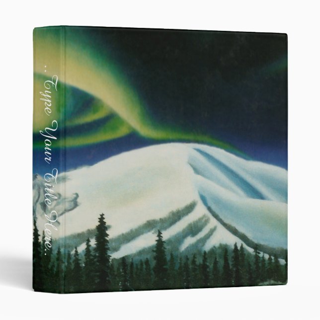 Canadian Binder Custom Canada Souvenir Photo Album (Front/Spine)