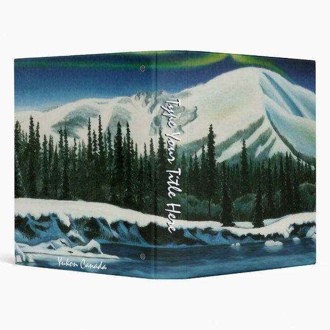 Canadian Binder Custom Canada Souvenir Photo Album (Background)