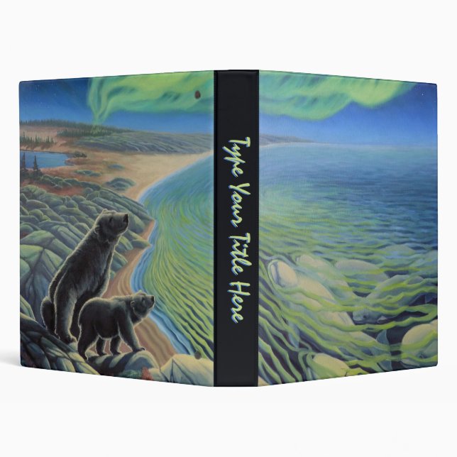 Canadian Binder Custom Canada Wildlife Photo Album (Background)