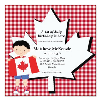 Birthday Invitations Canada 2