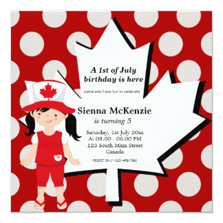 Canada Day Party Invitations & Announcements  Zazzle Canada