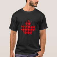 Canadian Black And Red Plaid Canaday Day