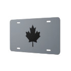 Canadian Black Maple Leaf Graphic