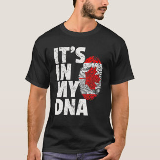 Canadian Canada Flag IT's IN MY DNA Christmas Gift T-Shirt