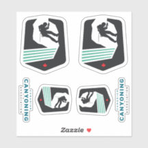 Canadian Canyoning Association Sticker Set