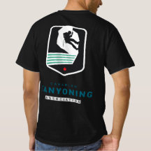 Canadian Canyoning Association T shirt