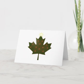 Canadian Christmas Holiday Card