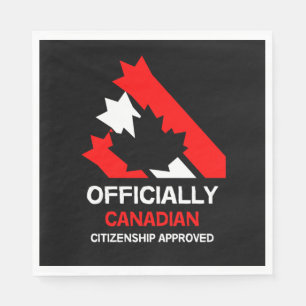 Canadian Citizenship Celebration Napkin
