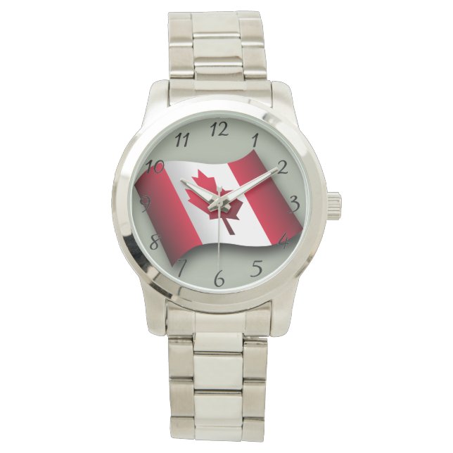 Canadian classic flag watch (Front)