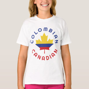 Canadian Colombian  Roots T-Shirt