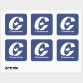 Canadian Conservative Party Square Sticker (Sheet)
