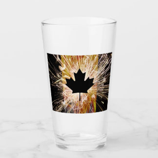 Canadian Construction Flag Glass