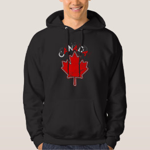 Canadian Country Maple Leaf Canada 1 Hoodie