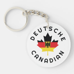 Canadian Deutsche Roots Keychain
