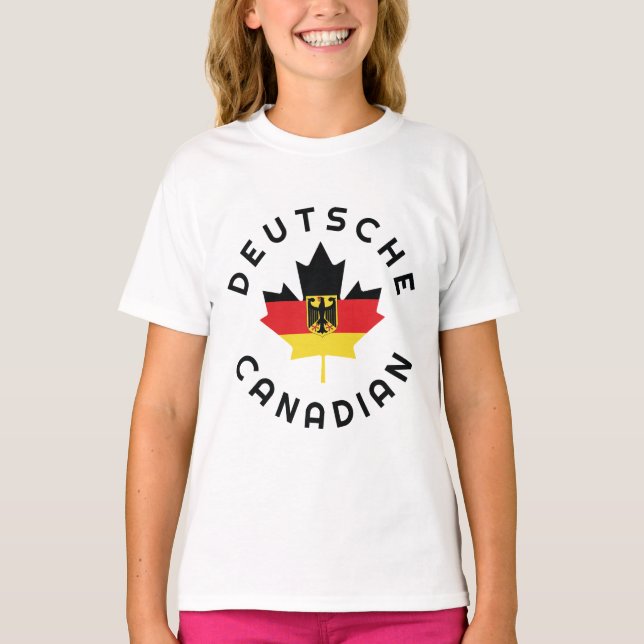 Canadian Deutsche Roots T-Shirt (Front)