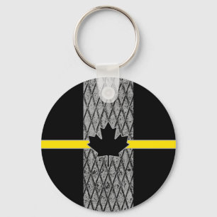 Canadian Dispatcher Flag Keychain