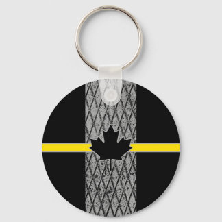 Canadian Dispatcher Flag Keychain