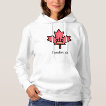 Canadian, eh. Maple leaf with the crown.