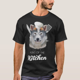 Canadian Eskimo Puppy King of the Kitchen Dog Cook T-Shirt