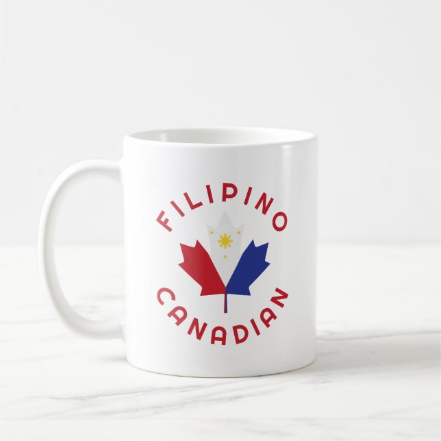 Canadian Filipino   Roots  Coffee Mug (Left)