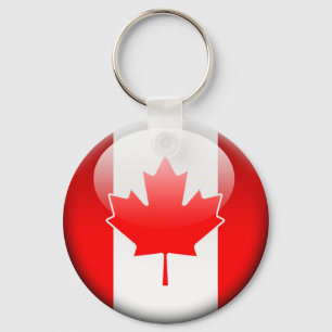 Canadian Flag 2.0 Keychain