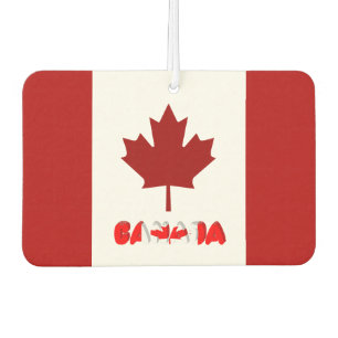 Canadian flag air freshener