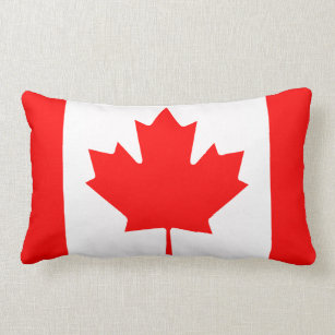 Canadian Flag American MoJo Pillow
