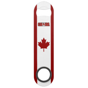 Canadian flag bar key