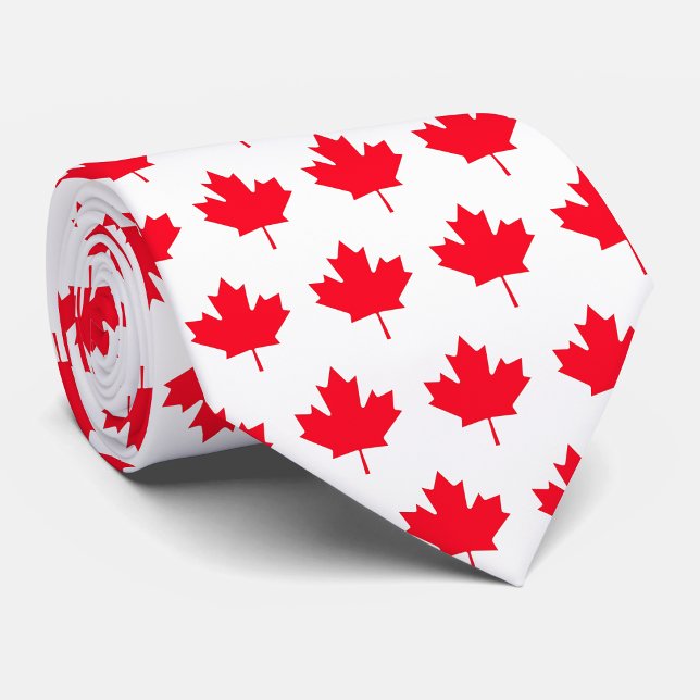 Canadian flag. CANADA. Patriotic.  Tie (Creator Uploaded)