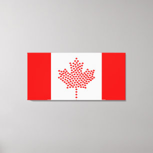 Canadian Flag Canvas Print