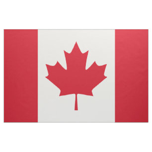 Canadian Flag Fabric