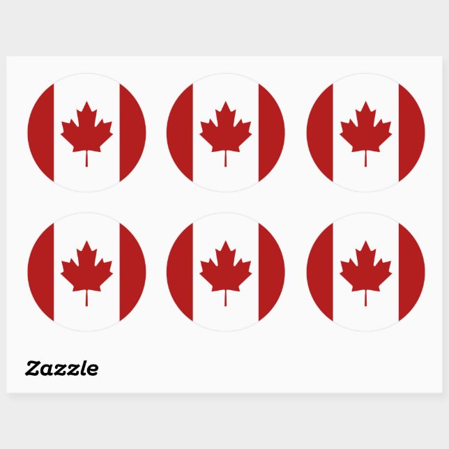 Autocollant Sticker Voiture Moto Blason Drapeau Canada Ile Du Prince