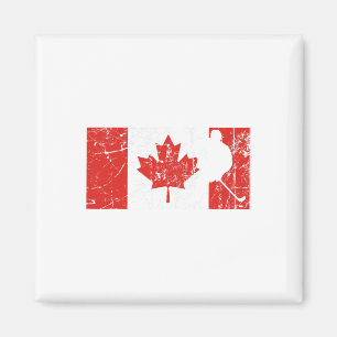 Canadian Flag - Ice Hockey Magnet