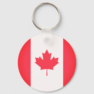 Canadian Flag Keychain