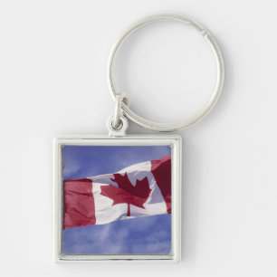 Canadian flag keychain