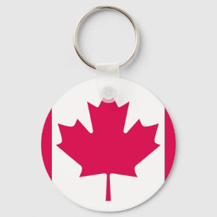 Canadian Flag Keychain