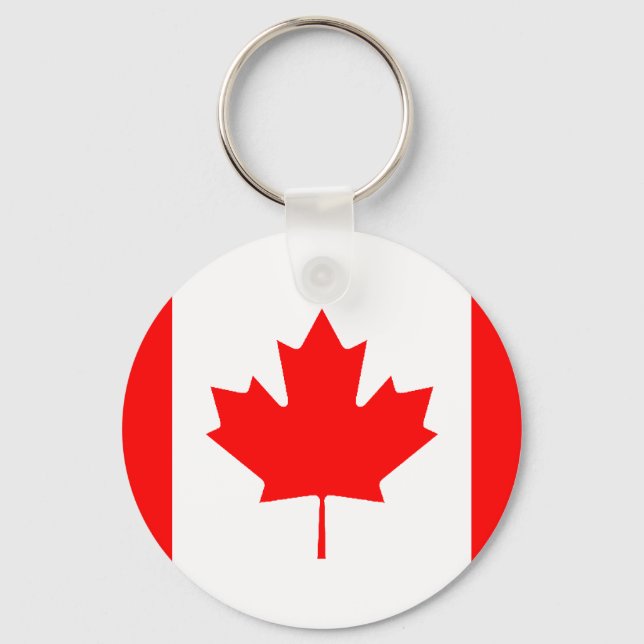 Canadian flag keychain (Front)