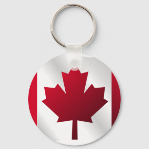Canadian Flag Keychain