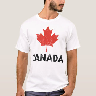 Canadian Flag Kids Vintage Canada T-Shirt