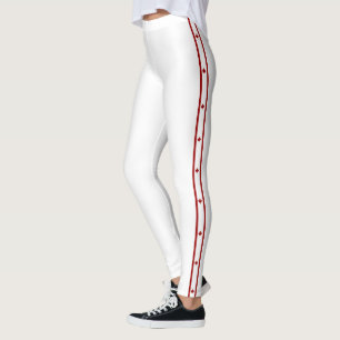 Canadian flag leggings