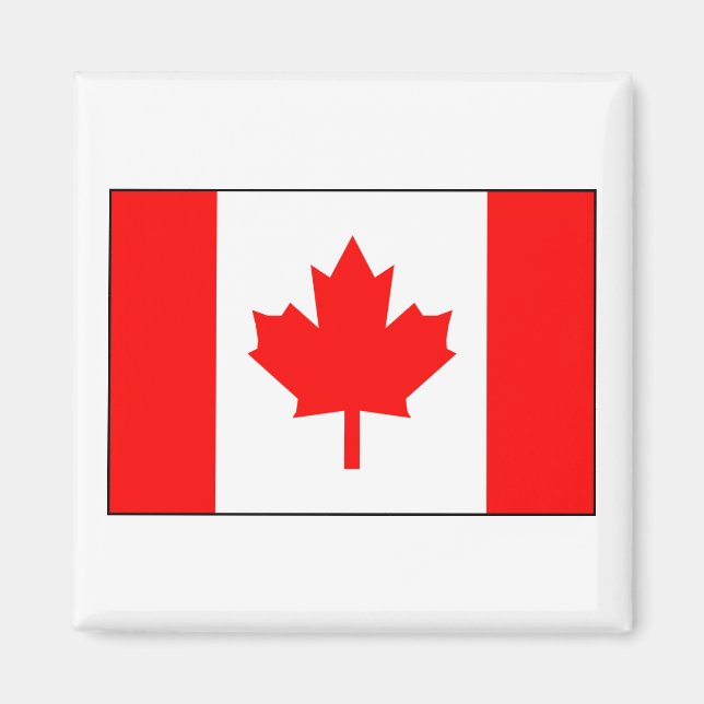 Canadian Flag Magnet (Front)