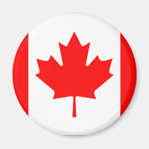 Canadian flag magnet