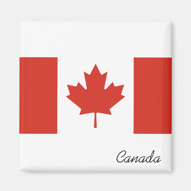 Canadian Flag Magnet (Front)