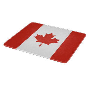 Canadian Flag (Maple Leaf) (Canada) Cutting Board