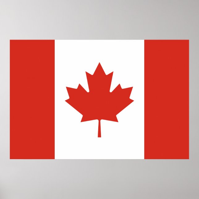 Canadian Flag (Maple Leaf) (Canada) Poster (Front)