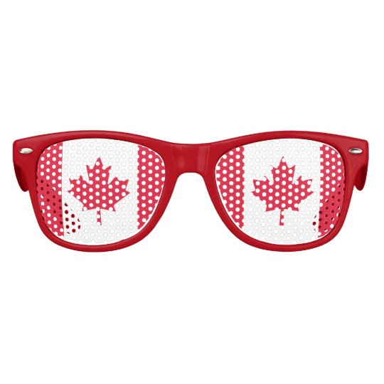 canadian flag sunglasses