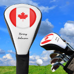 Canadian Flag & Monogrammed Golf Clubs Covers<br><div class="desc">GOLF Head Covers: Canada & Canadian Flag monogrammed name,  golf games - love my country,  travel,  holiday,  golfing patriots / sport fans</div>